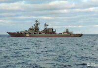 Liela sprādziena rezultātā smagi bojāts Krievijas Melnās jūras flotes flagmaņkuģis “Moskva”, kurš regulāri apšaudīja Ukrainu