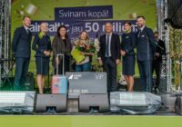 airBaltic sagaida savu piecdesmit miljono pasažieri